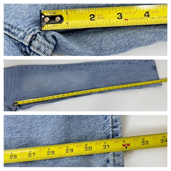 Free People We The Free Button Fly Lighter Wash Straight Leg Jeans Size 26 - Picture 14 of 15